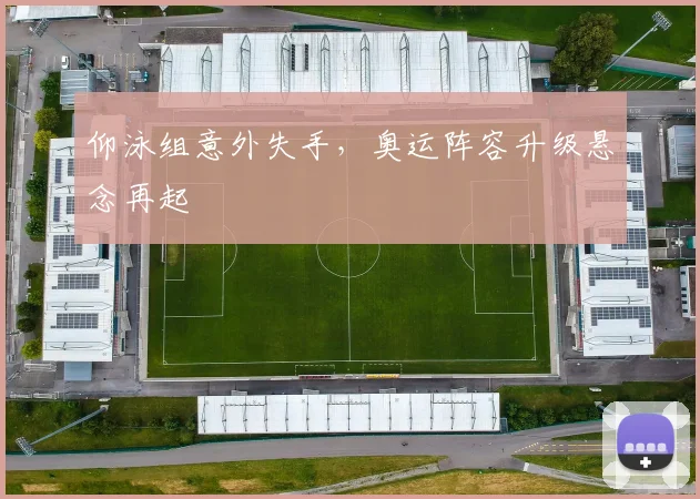 仰泳组意外失手，奥运阵容升级悬念再起
