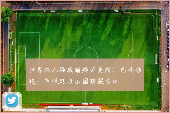 世界杯八强战前赔率更新：巴西领跑，阿根廷与法国暗藏杀机 - 2026世界杯